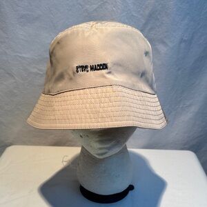 Steve Madden Light Tan Bucket Hat